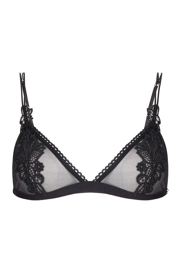 Chptr-S, Sister from another mister, Black, Lace, Mesh, Sexy, Scott, Bralette